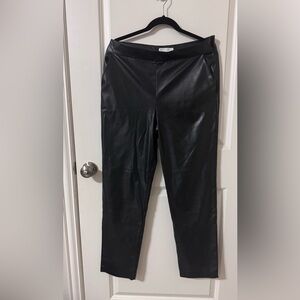 ASOS Black Faux Leather Pants